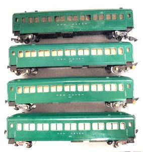 AMERICAN FLYER S GAUGE - (4) NEW HAVEN "COACH" PASSENGER CARS. READY-TO-RUN! - Picture 1 of 4