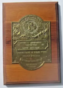 SAINT ANDREAS California Terremoto y Marea Seguro Sin Fallas 6 X 8 PLACA - Imagen 1 de 5