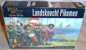 Warlord Games : Landsknecht Pikemen (x30) NOS - 28mm Warhammer Empire Scale - Photo 1/4