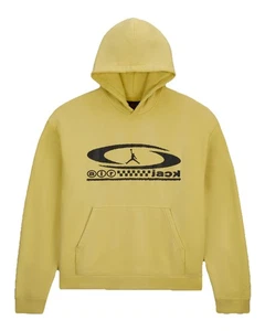 Jordan x Travis Scott Pullover Hoodie Celery FQ7821-308 Size L Cactus Jack $175 - Picture 1 of 4