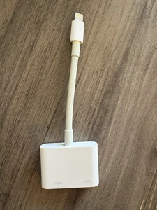 APPLE LIGHTNING DIGITAL AV ADAPTER HDMI 100% AUTHENTISCH ORIGINAL iPhone iPad iPod - Bild 1 von 3
