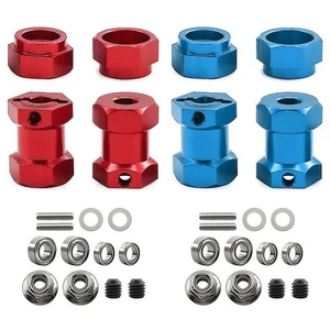 Modified Hex Coupler Front Rear Hex Hubs for Tamiya Grasshopper Frog DT02 DT03 - Picture 1 of 6