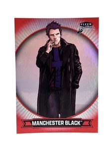 Manchester Black #85 2025 Fleer Brilliants Superman Red Parallel - Picture 1 of 2
