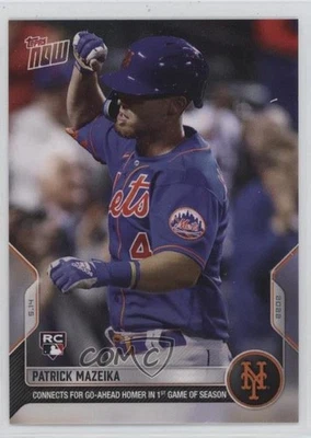 2022 Topps Now /741 Patrick Mazeika #179 Rookie RC - Image 1 of 2