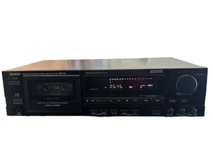 Rare Vintage Denon DRM-710 Cassette Deck 3-Head HX Pro Japan Hi-Fi FULLY TESTED - Picture 1 of 7