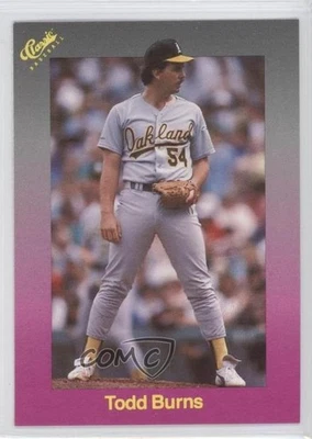 1989 Classic Update Purple Travel Edition Todd Burns #171 - Image 1 of 2