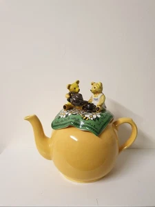 Vintage Paul Cardew Design Teapot - Teddy Bear's Picnic Ceramic T - 7.5" - Picture 1 of 24