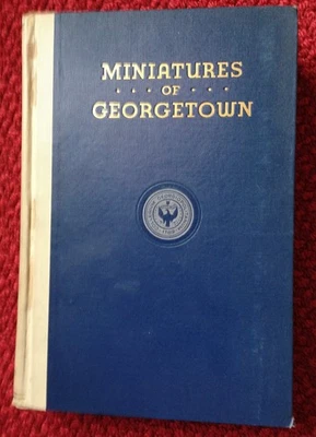 rare  signed and numbered ; Miniatures of Georgetown 1634-1934 Tercentennial,  - Image 1 of 4