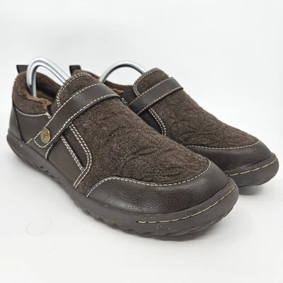 Mujer JBU by Jambu Marrón Mezcla de Lana Zapatos Cómodos Sin Cordones Mocasines Informales Talla 9.5 Foto 1 de 4