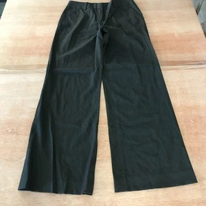 Lafayette 148 New York Dress Pants Women 2 Brown Mid Rise Pockets Virgin Wool - Picture 1 of 12