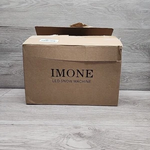 IMONE Black Wireless Remote Controller 900W LED Snow Machine No Manual - Picture 1 of 5
