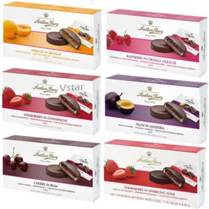 Anthon Berg Apricot, Raspberry, Strawberry, Cherry Chocolate Collection 220g - Picture 1 of 8