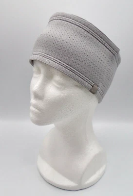 Обруч для волос Nike светоотражающий широкий для взрослых теплый внутренний флис атмосферный серый - Изображение 1 из 4