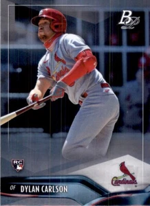 2021 Bowman Platinum - DYLAN CARLSON RC St. Louis Cardinals #86 - Picture 1 of 2