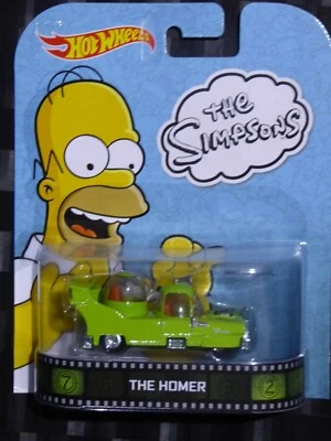 A13 Hot Wheels Retro Entertainment The Simpsons The Homer ..shipped in protector - Image 1 of 2