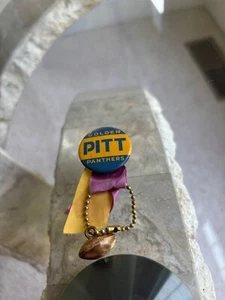 🔥🔥Rare 1940s Pittsburgh Pitt Panthers 1 Inch Football Pin Button !🔥🔥 - Picture 1 of 2