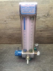 Porter MXR 2000 Dental Nitrous Oxide N2O Flowmeter Conscious Sedation Untested - Picture 1 of 6