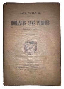 1 of 1500, 1921, ROMANCES SANS PAROLES, by PAUL VERLAINE, LEON LEBEGUE, FRENCH - Picture 1 of 11
