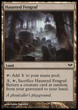 Magic the Gathering MTG Haunted Fengraf (157) Dark Ascension   LP