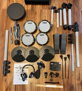 AXUS AXK4 DRUM KIT ERSATZTEILE @snare Tom Crash Ride HH Kick Pedal 9V Modul - Bild 1 von 75