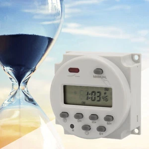 (5V DC)Mini Programmierbarer Timer-Schalter 1 Sekunde Bis 168 Stunden - Bild 1 von 11