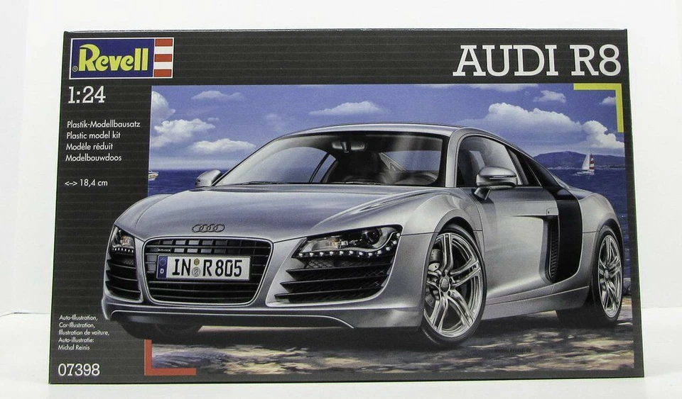 Audi R8 1:24 Revell Modellismo RV07398 - Immagine 1 di 1