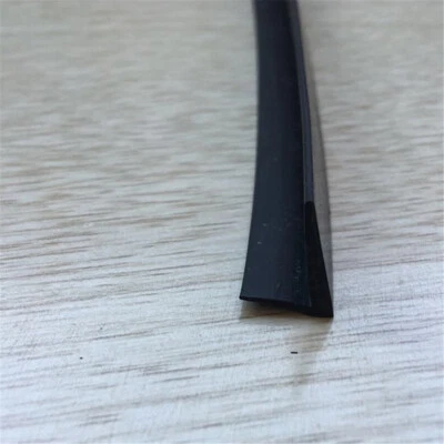 Car Door Side Window Sealed Strip Sound Noise Weatherstrip Glass Edge Decoration - Image 1 of 4