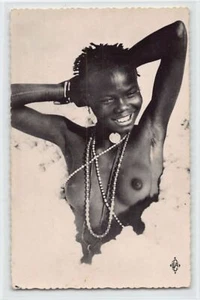 ETHNIC NUDE - Chad - Mayo-Kebbi woman in cotton - Publ. The African Map 11 - Picture 1 of 2