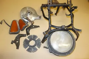 Honda cb250 cb 250 rs paquete de trabajo lote LIMPIEZA faro soporte indicadores tambor - Imagen 1 de 8