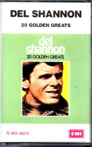 Del Shannon - 20 Golden Greats, Aus cassette compilation, 1988, Ex condition - Picture 1 of 5