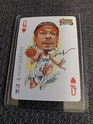 Allen Iverson 2004-05 All Pro Deal NBA Playing Card 76ers Basketball Rare - Image 1 of 2