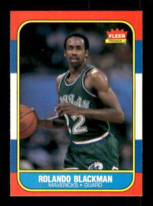 1986-87 Fleer #11 Rolando Blackman NM-MT