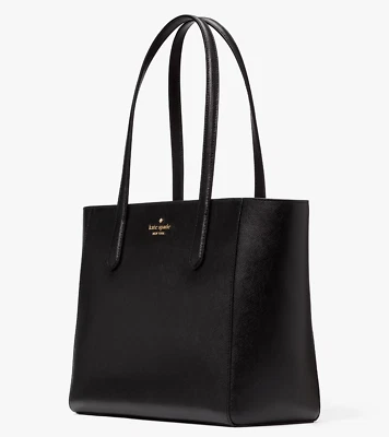 Kate Spade Staci Black Saffiano Leather Tote Bag KG473 Purse Handbag NWT $359 - Image 1 of 4