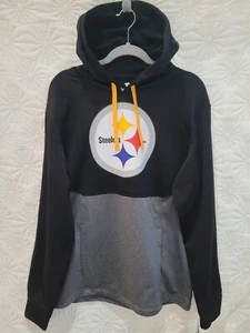 Neu mit Etikett NFL Pittsburgh Steelers Herren Größe L Fanatics zweifarbiger Winter Camp Hoodie - Bild 1 von 5