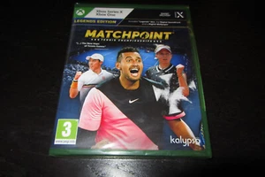 MATCHPOINT TENNIS CHAMPIONSHIPS LEGENDS EDITION XBOX ONE SERIES X NEW SEALED - Picture 1 of 6