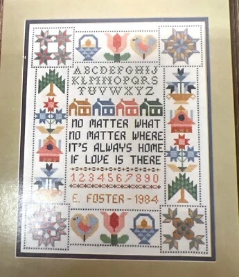 Susan Treglown Sampler Collection Cross Stitch Pattern Book Vintage 1984 Alphabe - Image 1 of 3