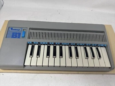 Vintage Bontempi; B1 Gray/White Kid's Electronic Organ Music Keyboard Instrument - Image 1 of 4