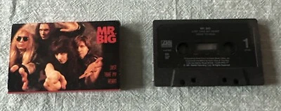 Mr. Big cassette single tape Just Take My Heart Road To Ruin Hair Metal Atlantic - Image 1 of 4
