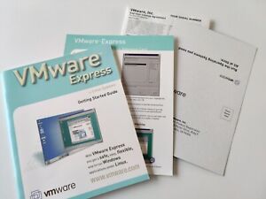 VMware Express for Linux; Vintage boxed software with CD and manuals