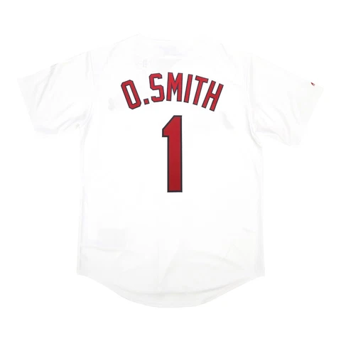 Ozzie Smith Majestic St. Louis Cardinals Home White Jersey Men's (S-3XL) Cover