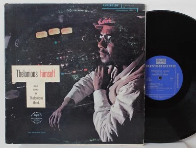 Thelonious Monk LP "Thelonious Himself" ~ Riverside 12-235 ~ DG Mono ~ CLEAN - Image 1 of 2