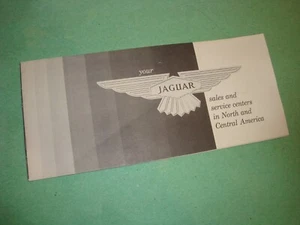 9A(12800) Jaguar Sales & Service Centers in North & Central America Booklet - Bild 1 von 5