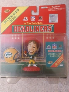 NFL Headliners 1998 Brett Farve Green Bay Packers 18100 - Picture 1 of 6