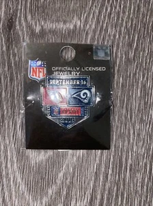 Pin de lanzamiento de la NFL 2018 Arizona Cardinals vs Los Angeles Rams 16/09/18 - Imagen 1 de 1