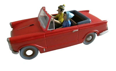 1/43 TINTIN / ATLAS n° 29 La Triumph herald des touristes sans boite - Photo 1/4