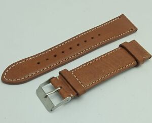 20 mm MOVADO Genuine Leather Men’s Watch Band Strap