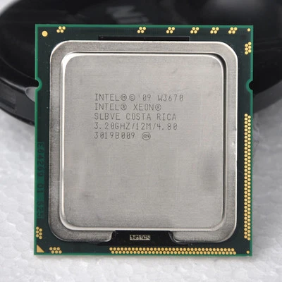 Intel Xeon W3670 SLBVE 3.2 GHz/12M/4.8GT/s Hexa/6-Core LGA 1366 CPU Processor - Image 1 of 2