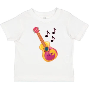 Inktastic Guitar Music Retro Musician Toddler T-Shirt Guitarist Instruments De - Picture 1 of 13