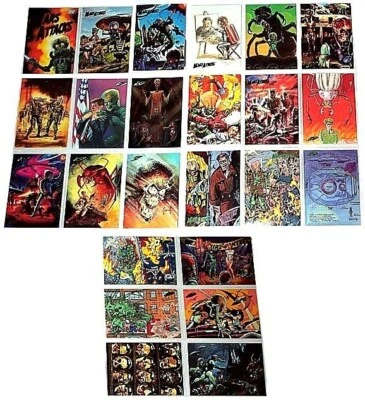 Mars Attacks Archives 1994 #56-66 Unpublished Set, #0, 67-99 New Visions Set - Bild 1 von 2