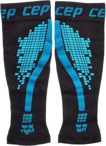 CEP Compression Calf Sleeves 2.0 Reflective Nighttech Mens - Blue - Size V - Picture 1 of 5